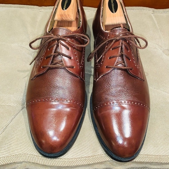Giorgio Brutini Cap Toe Leather Oxfords. - Picture 4 of 15